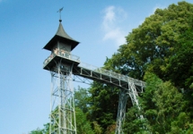Bild Aufzug Bad Schandau / Elektrický výtah v Bad Schandau